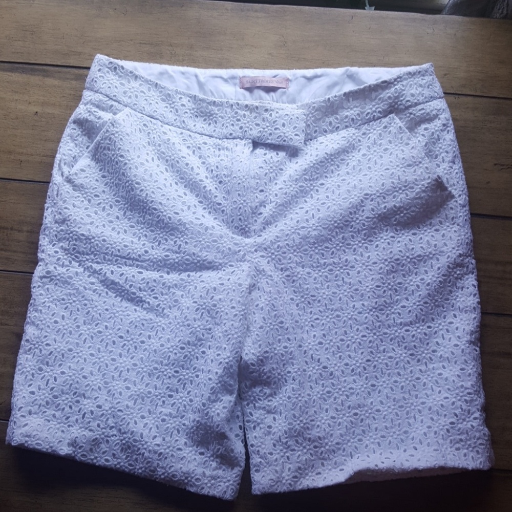 White Shorts